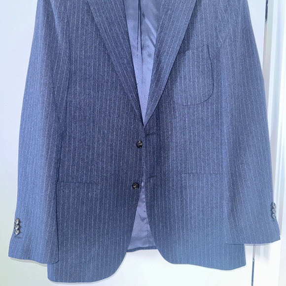 SuitSupply Blazer 40R Blue with Stripes - Picture 2 of 5
